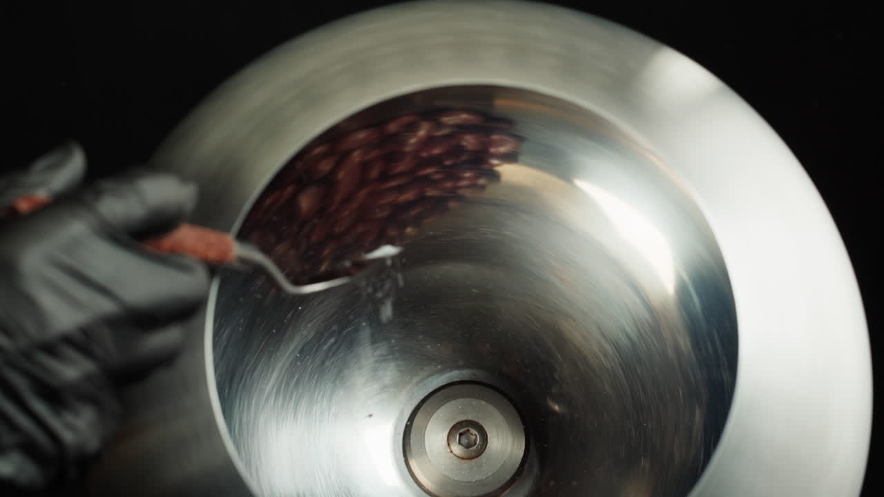 Rotating Stainless Steel Container for Food Processing