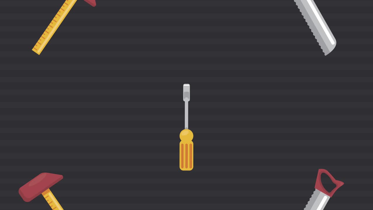 animación del día del padre con herramientas