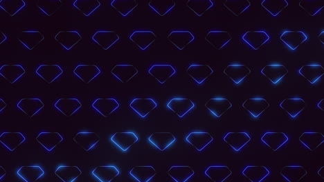 a futuristic design featuring a grid of glowing blue dots on a black background. the dots overlap, producing a 3d effect, creating a visually captivating and high-tech aesthetic