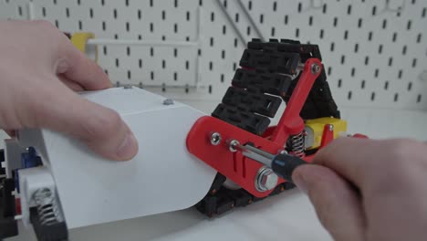 fixing screw toy rc snowmobile