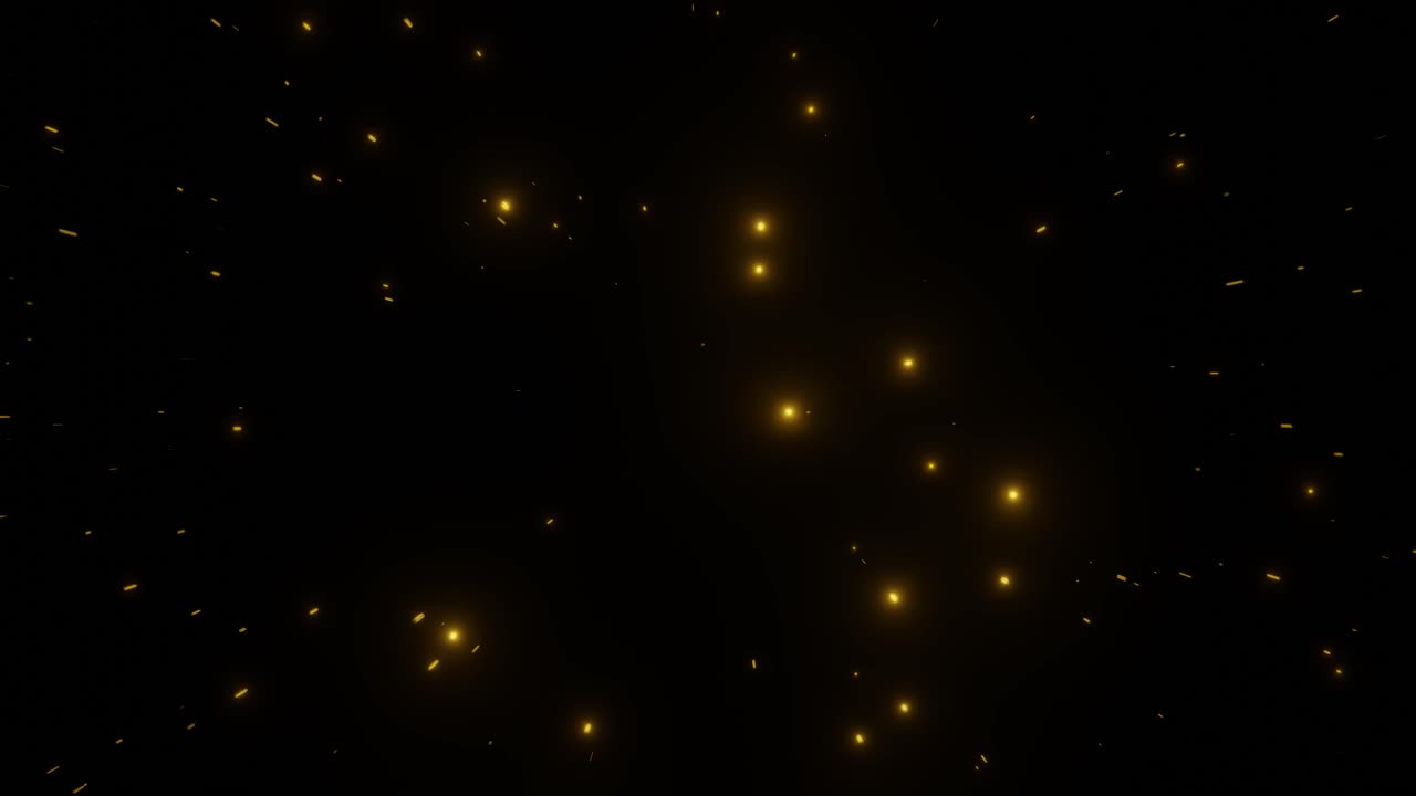 Abstract motion background shining colorful particles