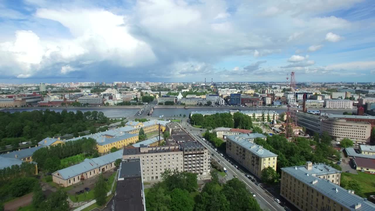 стрельба из летающего квадрокоптера города санкт-петербурга часть 4