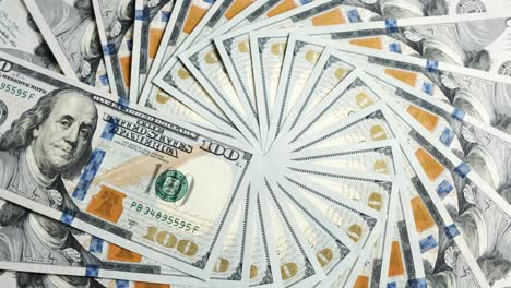 close up currency us dollar banknotes. income and business concept.