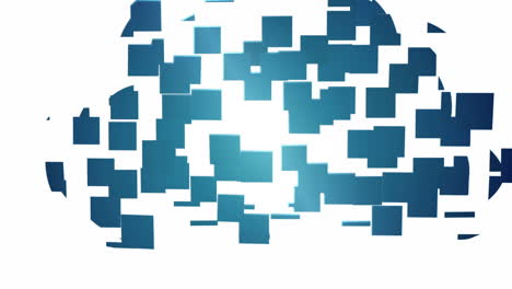 gráfico de computación en nube sobre fondo blanco