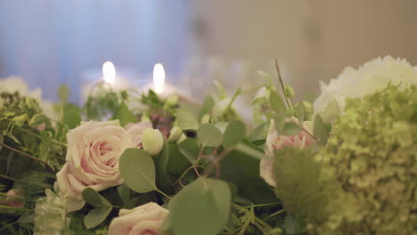 luxury wedding flowers featuring roses
