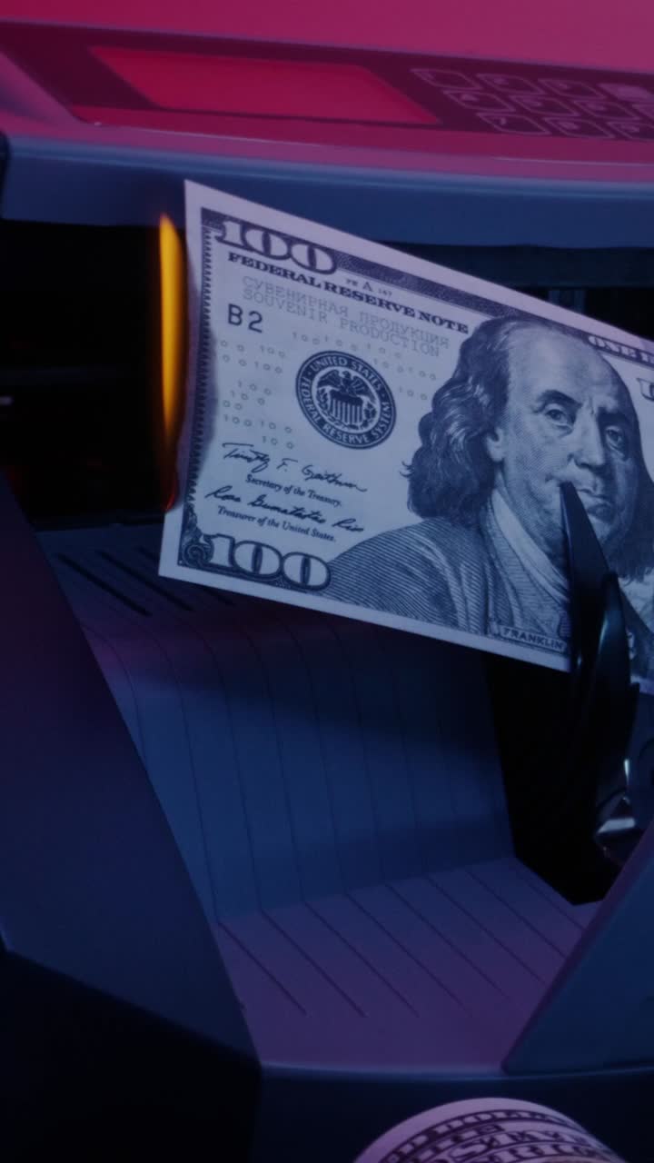 billete de dólar en llamas en el cajero automático