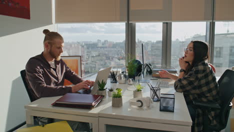 focused managers talking apartment closeup. businesswoman speaking mobile phone