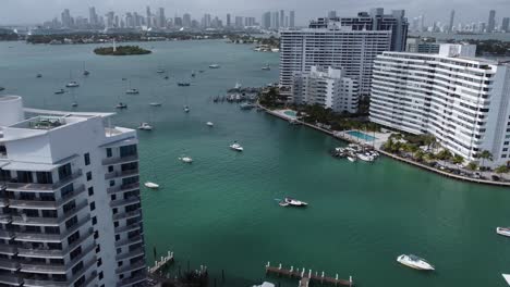 florida, miami in 4k filmed by drone