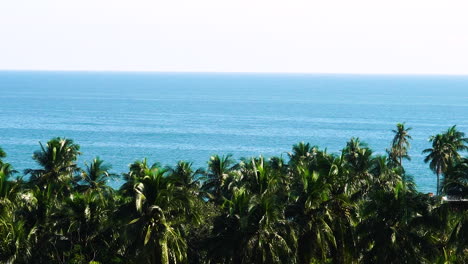 beautiful blue sea at coast of mui ne, vietnam