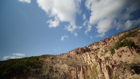 beautiful sky timelaps in devils town