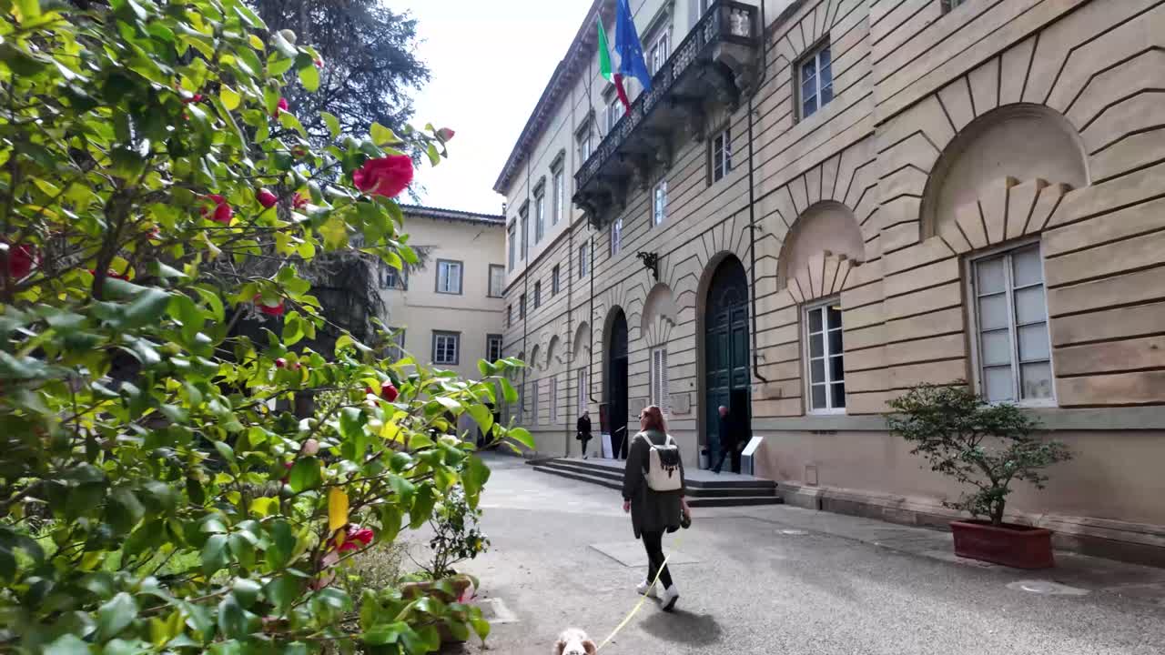 Palazzo Ducale Palace exterior building Bologna Italy Gothic architecture