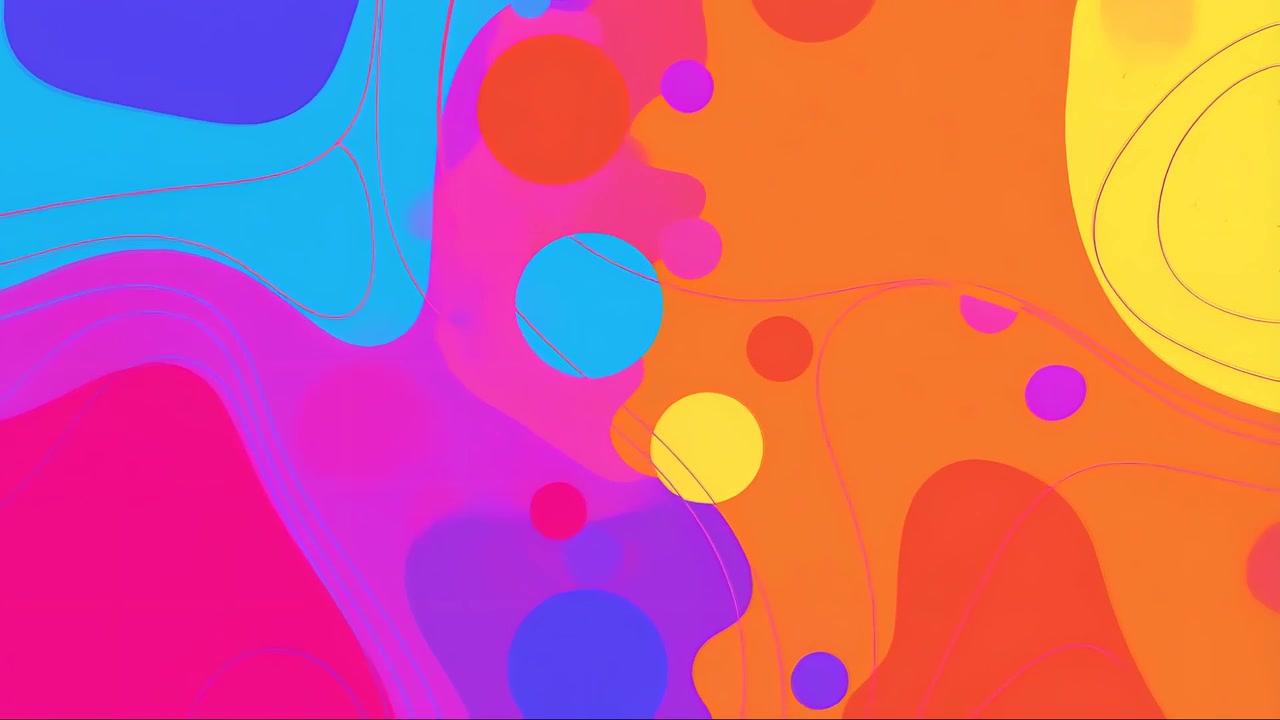 Abstract Colorful Motion Background 4K