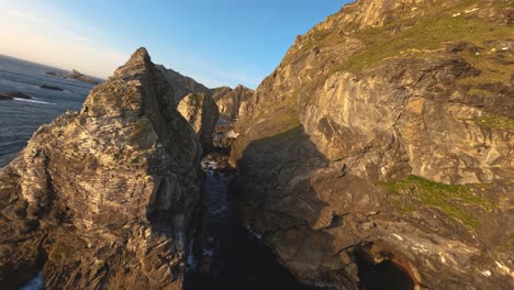 flying low with a fpv drone in sturral - glencolumbkille