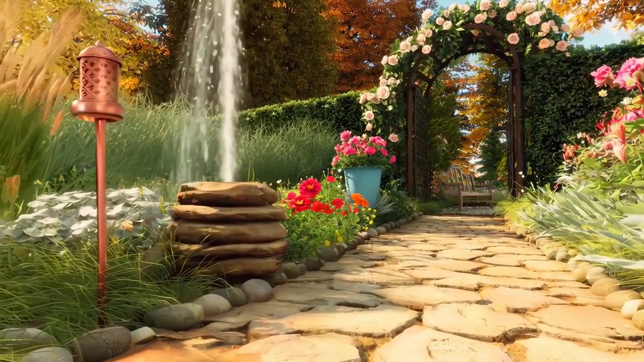 Beautiful garden Videos - HD and 4K to download | Magnific