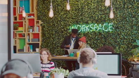 creative workspace, company office