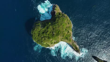 mandalika surrounding area seascape aerial view. gili island on south lombok