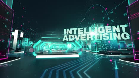 double loop marketing with digital technology concept