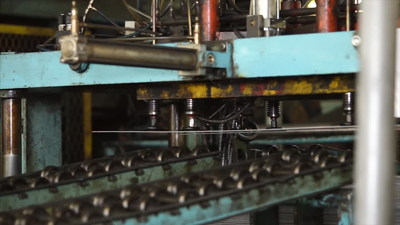 Metal Processing Machine in a Factory