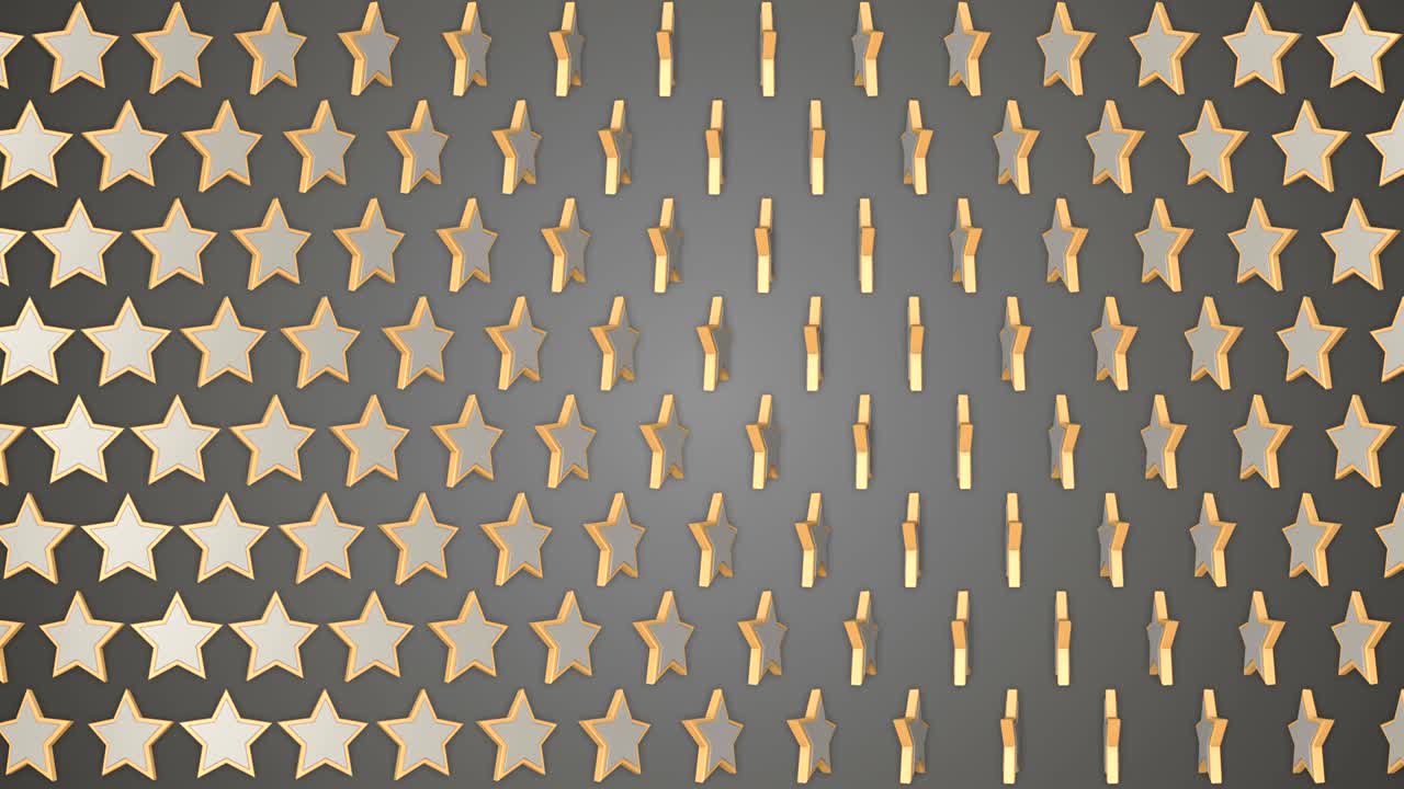 estrellas giratorias fondo gris