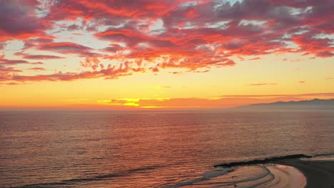 Sonnenuntergang-Am-Strand-Von-Venedig-La