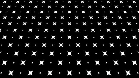 patrón gráfico en blanco y negro que se inclina hacia arriba y se mueve.