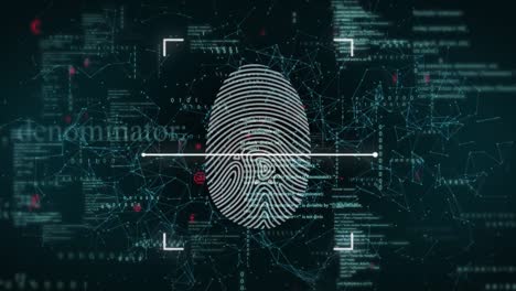 Animation-of-ai-data-processing-over-biometric-fingerprint-and-dark-background