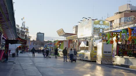 street fair in the city