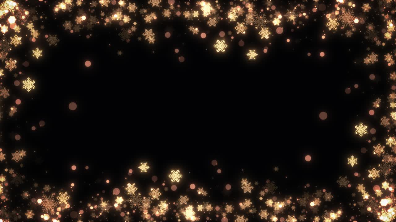 Christmas snowflakes celebrate christmas invitation frame with lights particles on red background