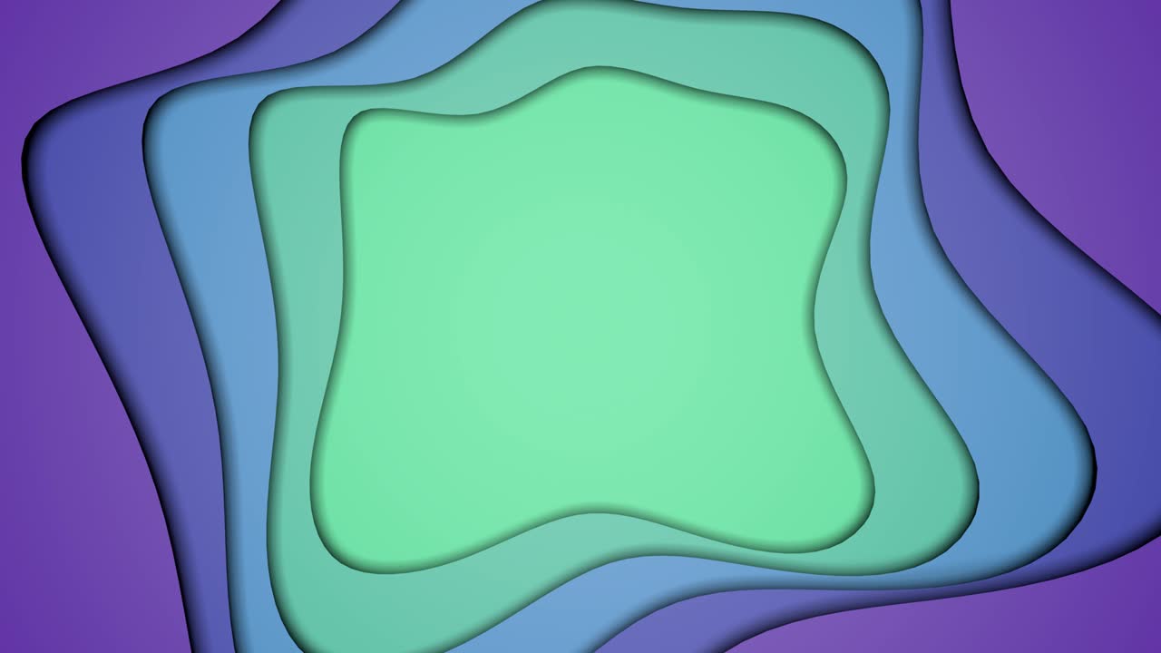 formas abstractas onduladas animadas