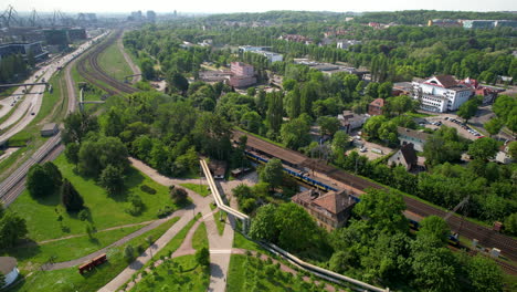 Rückansicht-Der-Klinik-Aus-Der-Luft