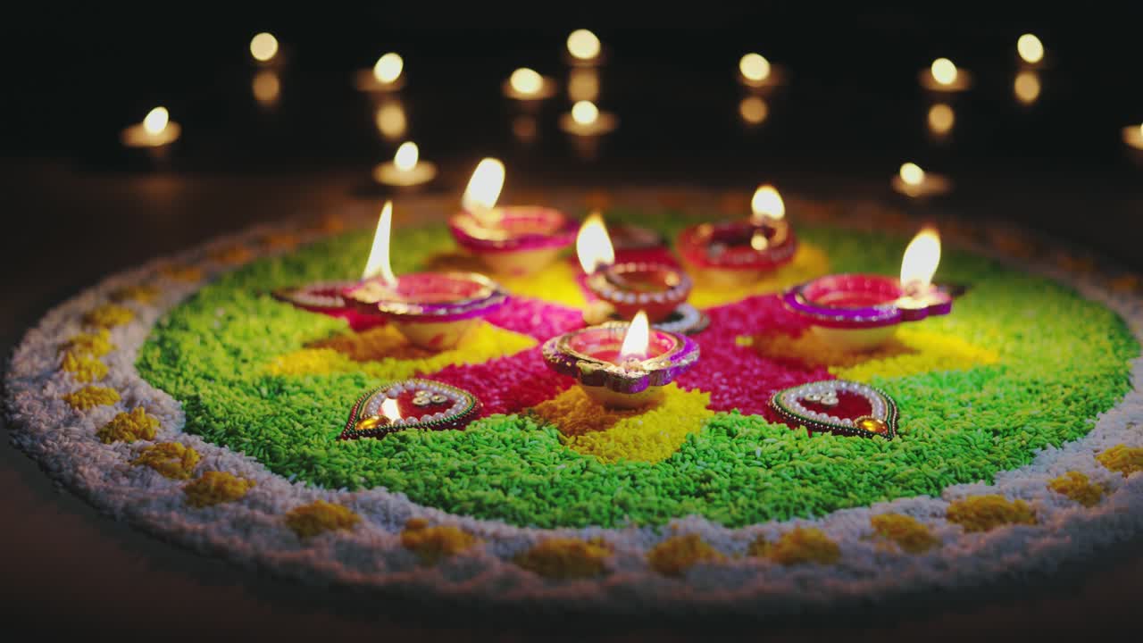 Diwali is a festival of lights celebrations by Hindus , Jains, Sikhs and some Buddhists