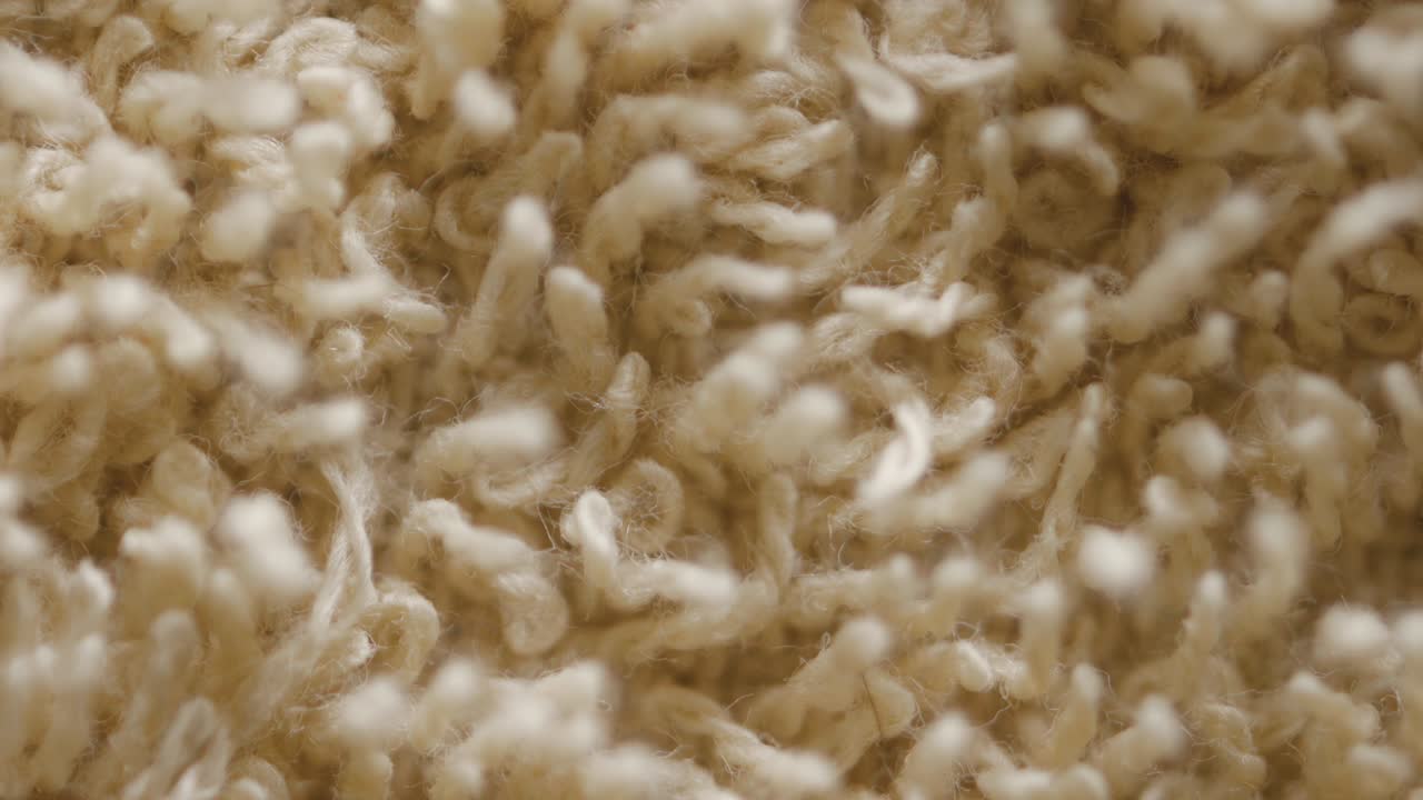 베이지 색의 수건 매크로.