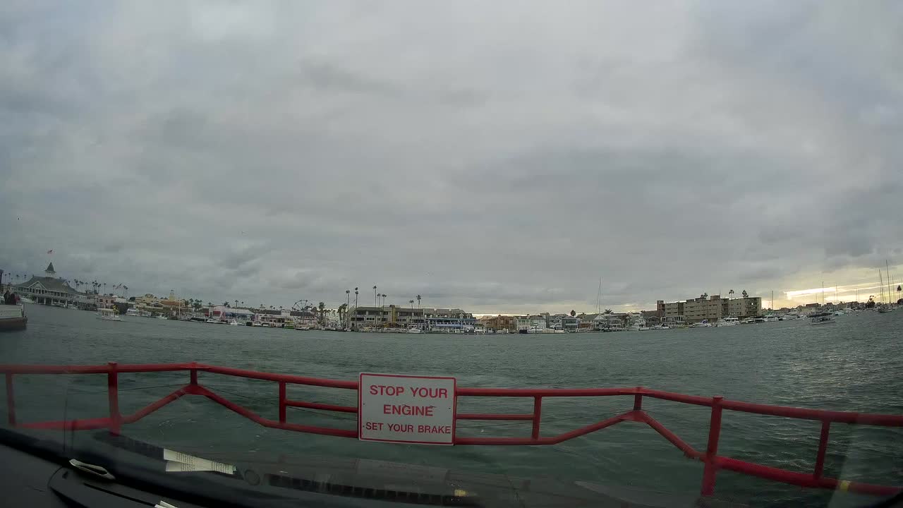 캘리포니아 뉴포트 비치의 자동차 페리