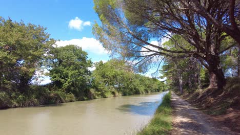 cycleway in the south of france