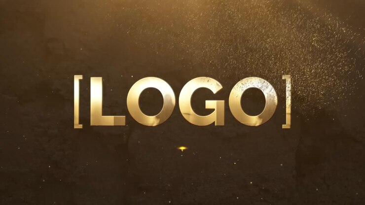 Gold Logo Reveal