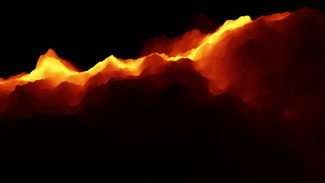 Fließende-Dunkle-Mystische-Rote-Sturmwolken-Auf-Schwarzem-Farbverlauf
