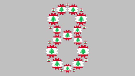 lebanese number eight