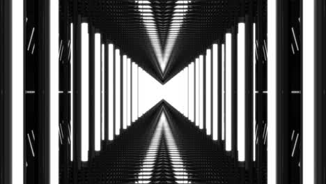 white tunnel background loop