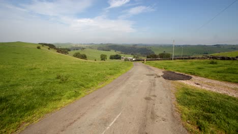 looking across throwley and the manifold valley, moors