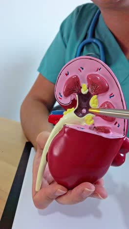 kidney health awareness session with female doctor