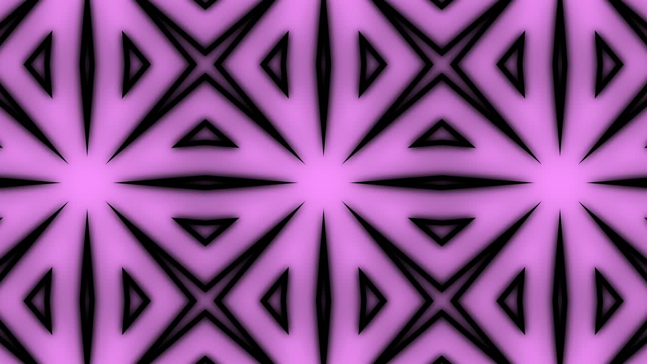 patrón geométrico animación psicodélica