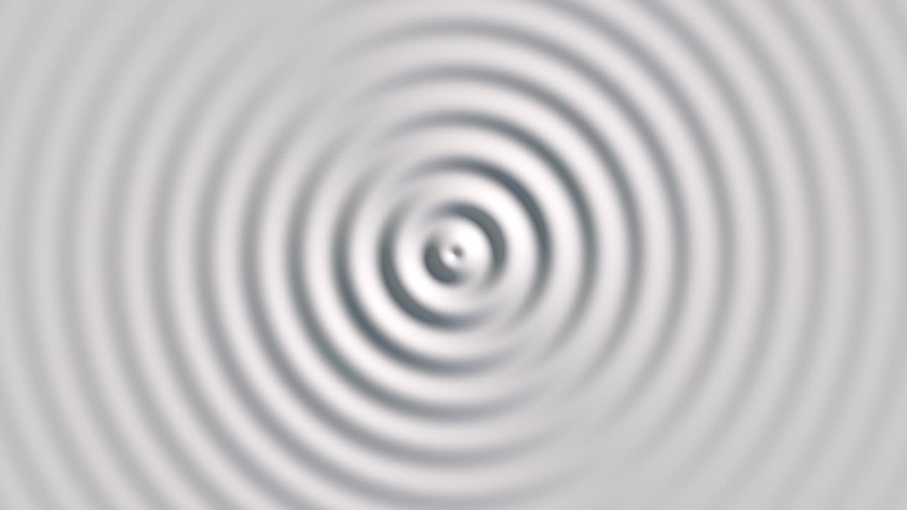 Abstract background from waves. White clean animating waves. 4k 3d render