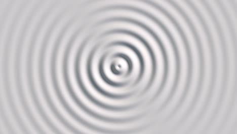 abstract background from waves. white clean animating waves. 4k 3d render