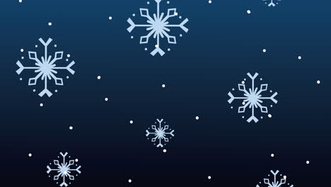 winter snowflake pattern background