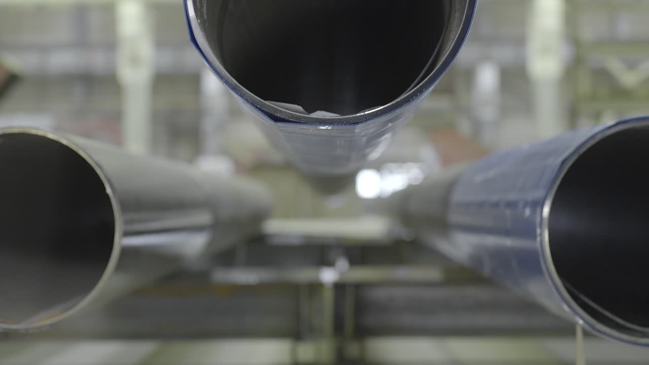 línea de producción de tuberías industriales