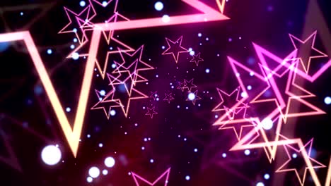 glittering celebration star
