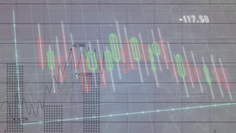 Animación-Del-Procesamiento-De-Datos-Financieros-Sobre-Células-Virales