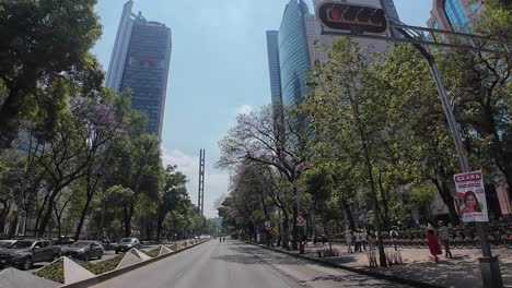 paseo de la reforma in mexico city