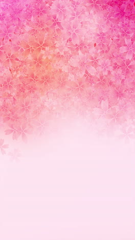 abstract pink purple floral motion background animation in the style of a watercolor painting. spring flowers. looped. vertical video.