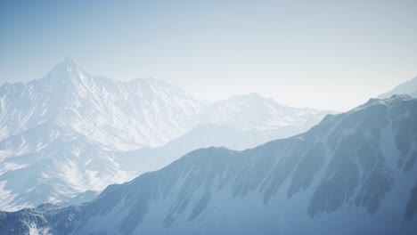 arctic mountains in northern norway